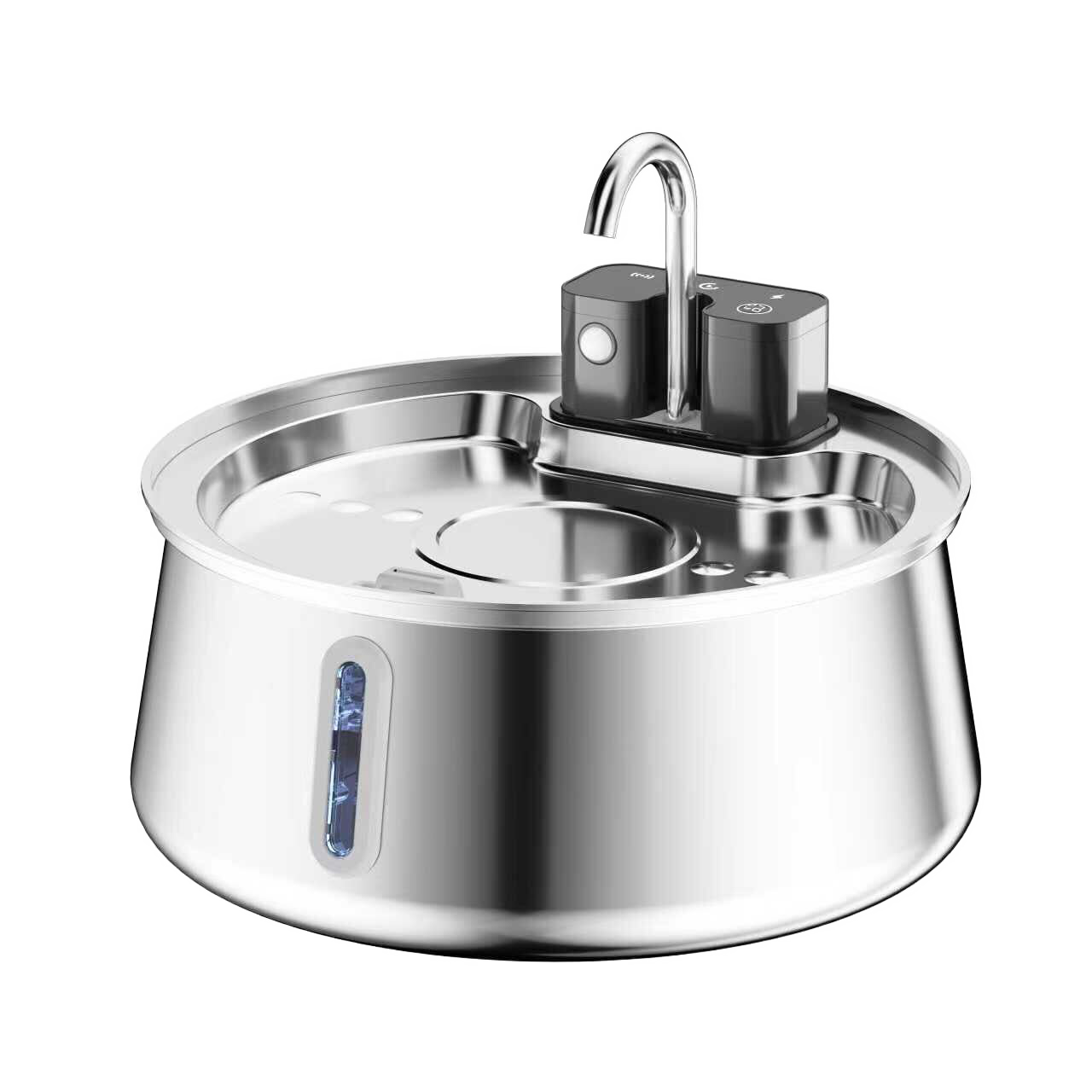 Wireless Stainless Steel Water Fountain
