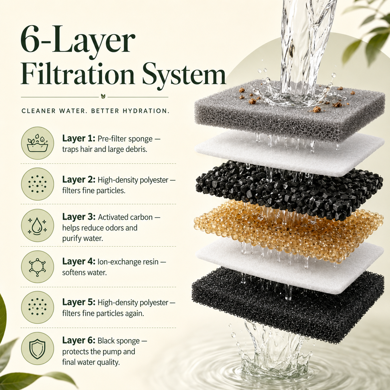 Wireless Stainless Steel Water Fountain