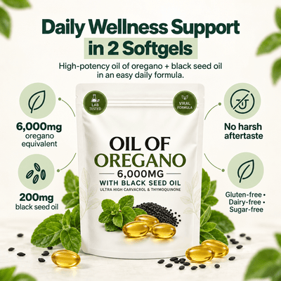 Oregano + Black Seed Nail & Cuticle Oil.
