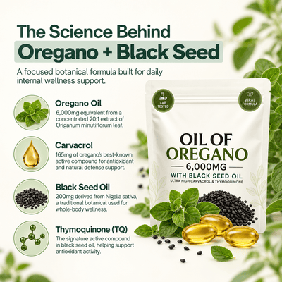 Oregano + Black Seed Nail & Cuticle Oil.