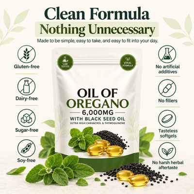 Oregano + Black Seed Nail & Cuticle Oil.