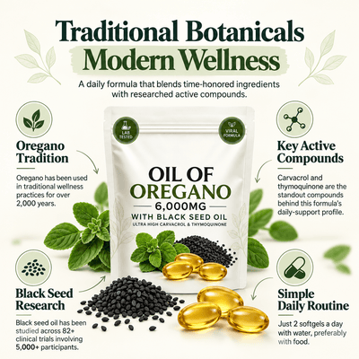 Oregano + Black Seed Nail & Cuticle Oil.