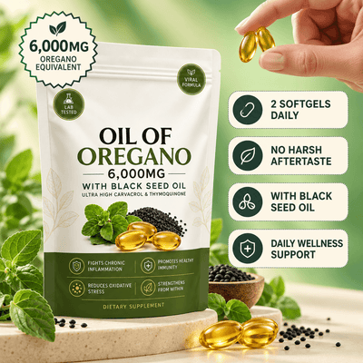 Oregano + Black Seed Nail & Cuticle Oil.